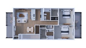Forum: 2 Bedroom floor plan