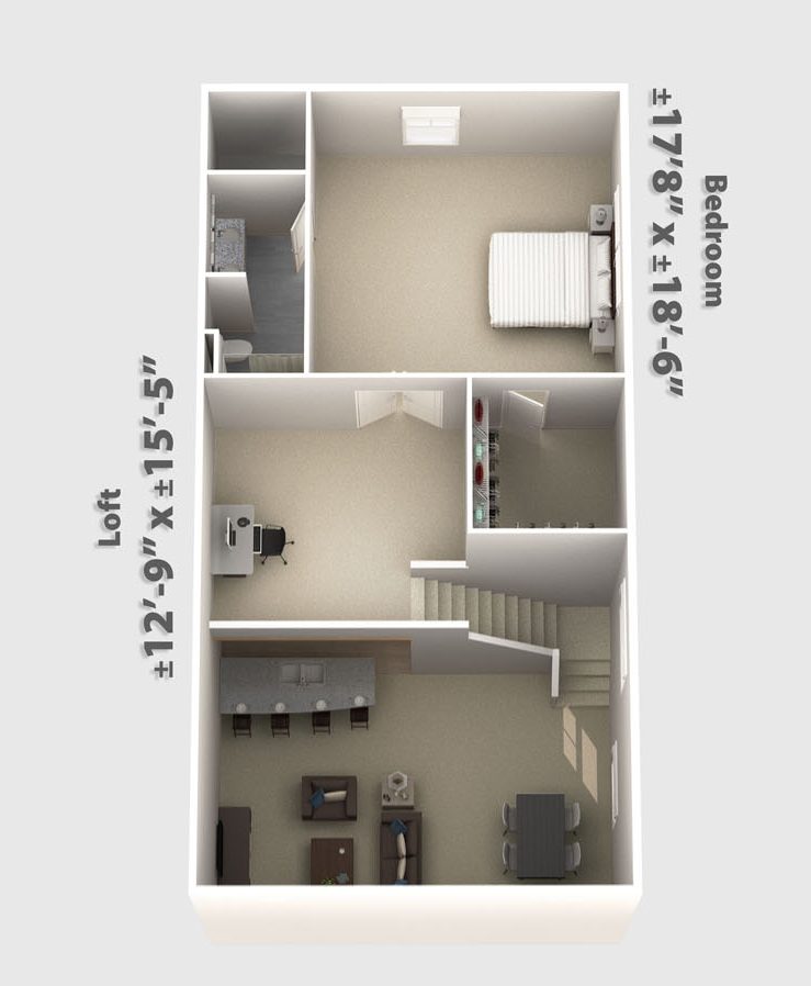 Grand (upper level): 3 bedroom apartment in Marysville